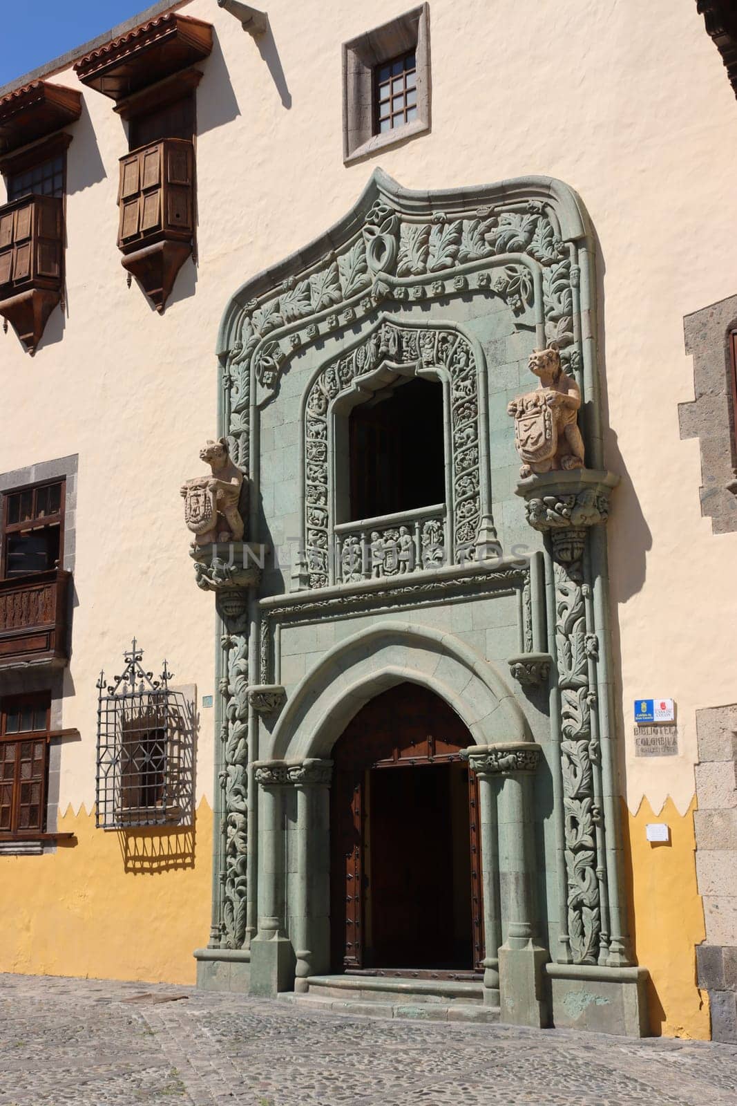 kolumbianische Bibliothek im Kolumbus-Haus, Gran Canaria, Spanien, Las Palmas