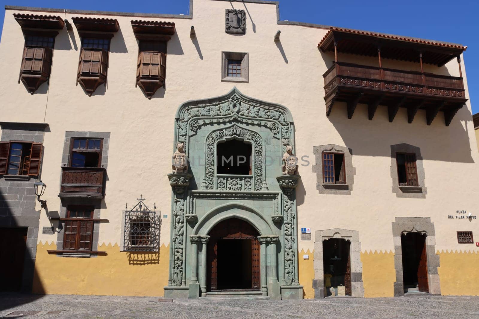 kolumbianische Bibliothek im Kolumbus-Haus, Gran Canaria, Spanien, Las Palmas