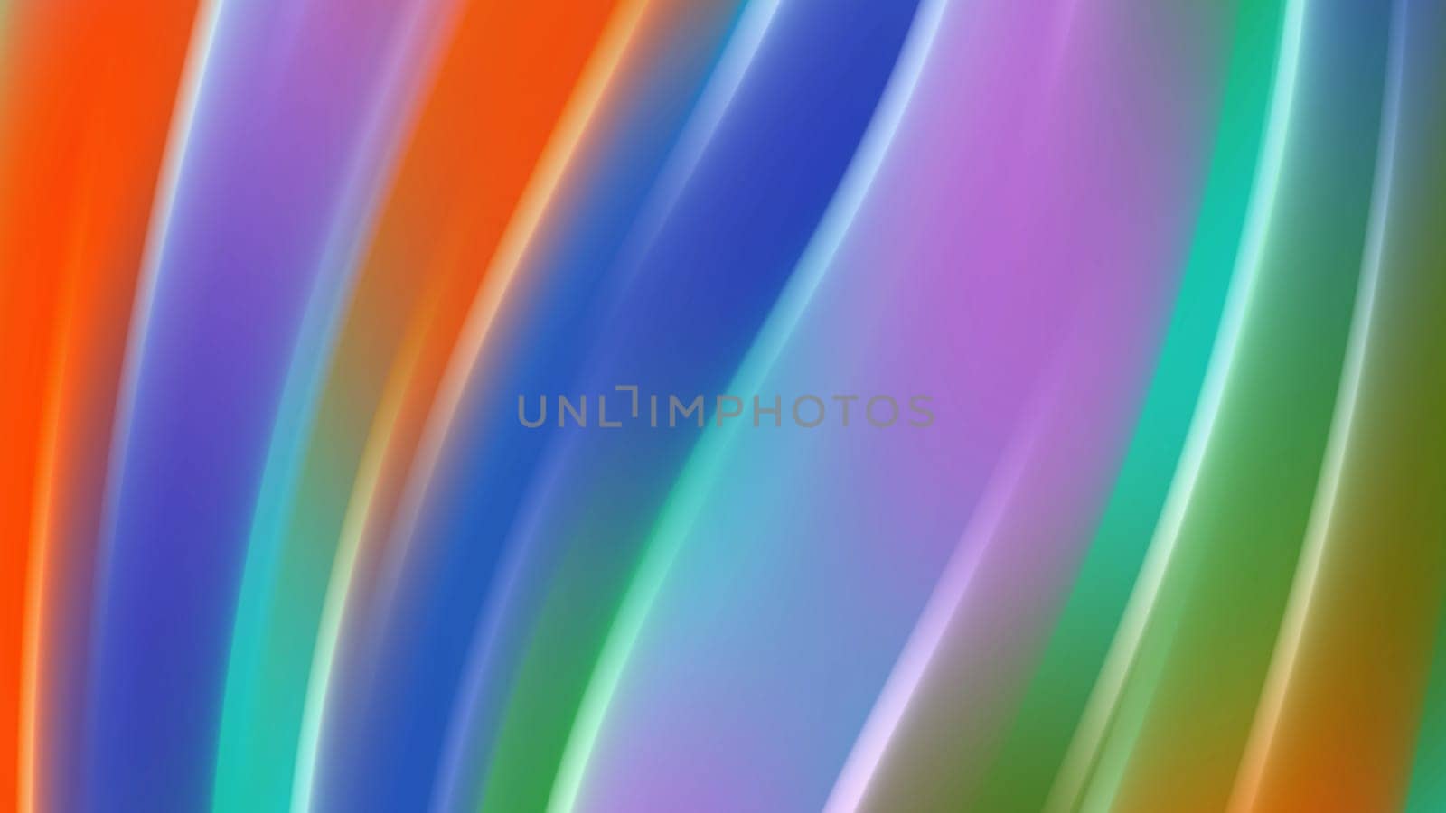 Colorful pastel wavy gradient abstract background. 2D layout illustration