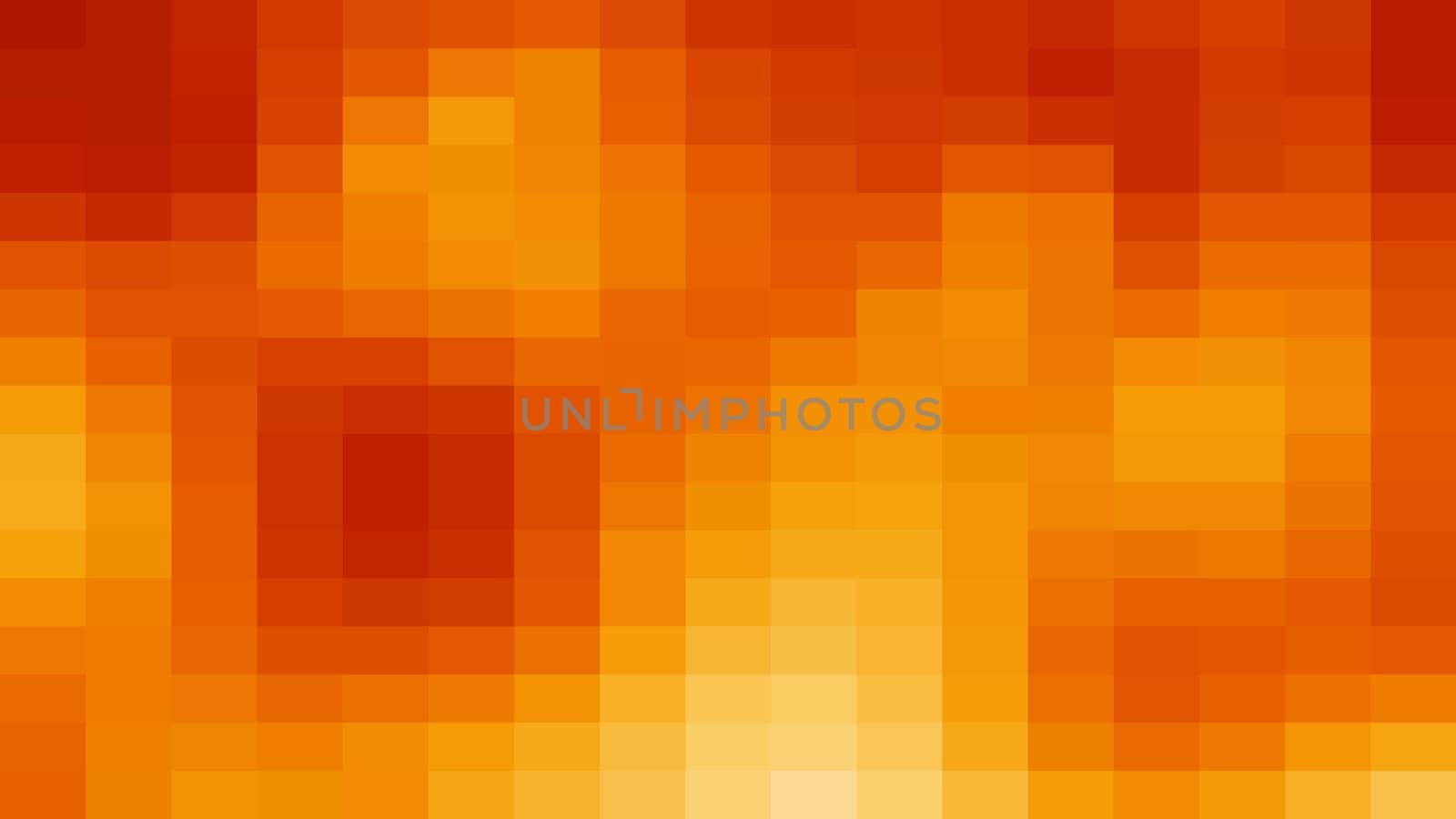 Square shape of orange gradient background. 2D layout illustration