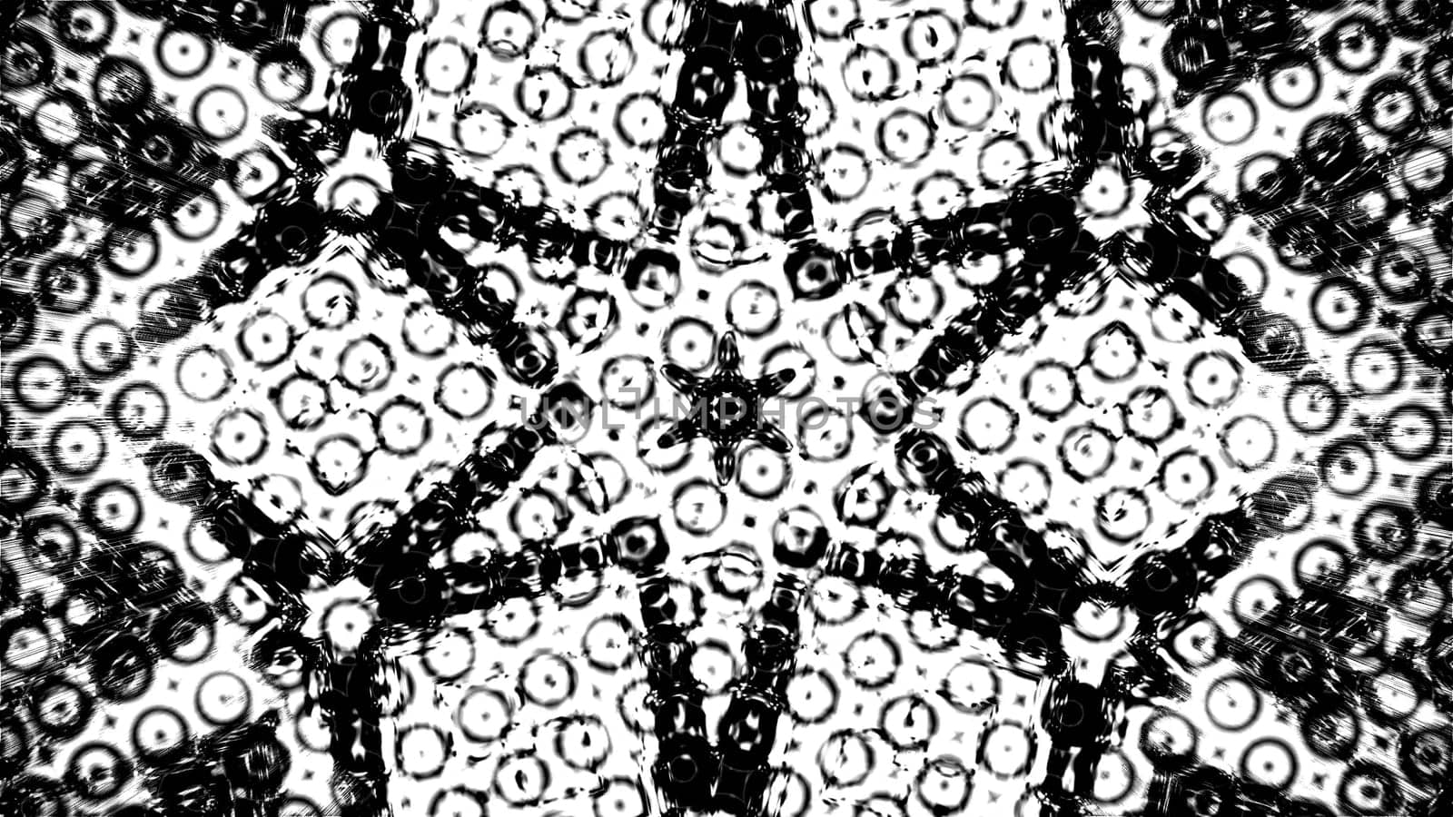 Grey multi star shape pattern background. 2D layout illustration