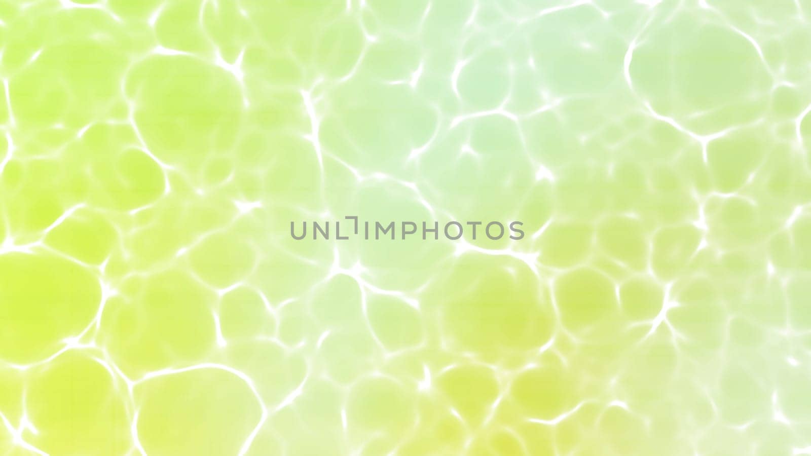Yellow wave caustic background. 2D layout illustration
