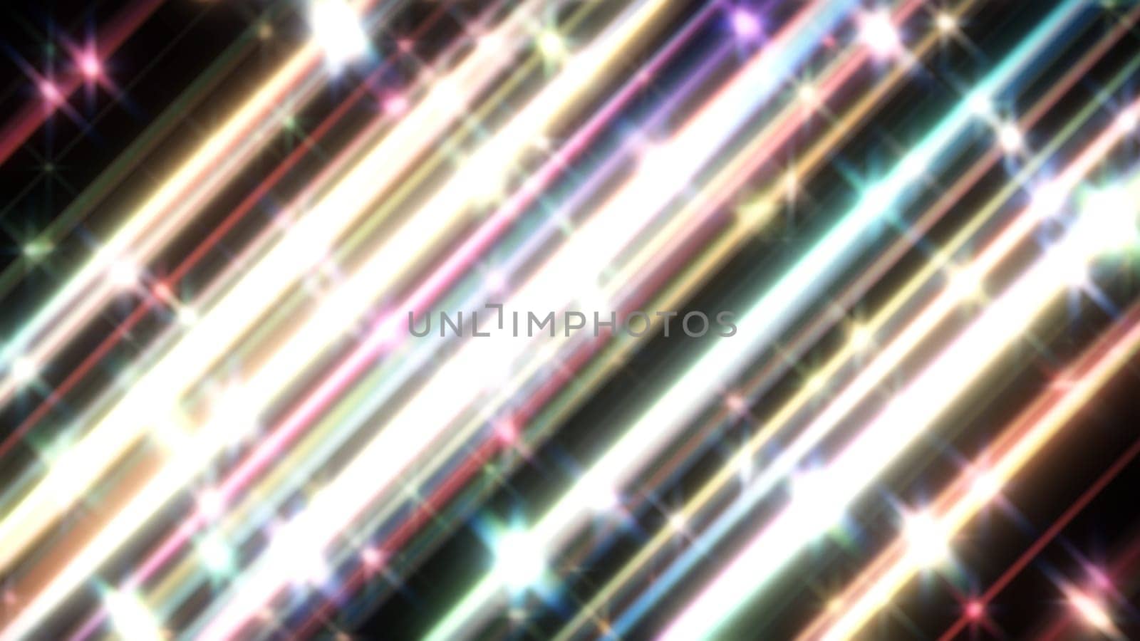 Colorful diagonal star shape particle star background. 2D layout illustration