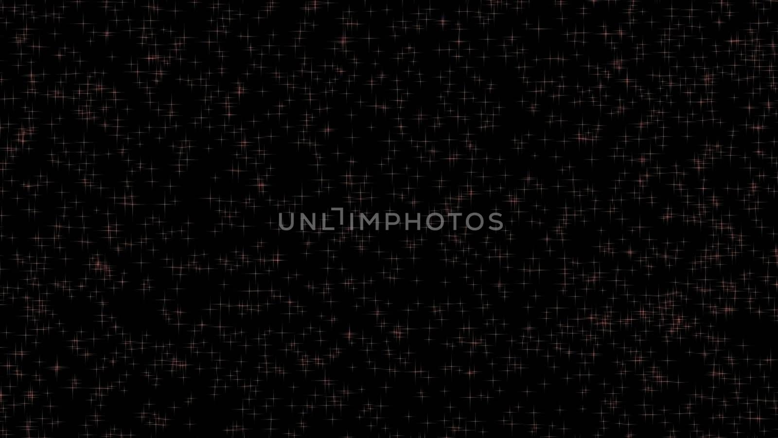 Red glitter star glow background. 2D layout illustration