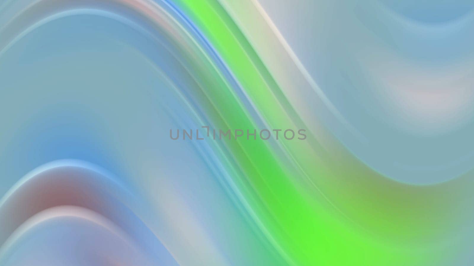 Soft gradient wavy abstract background. 2D layout illustration
