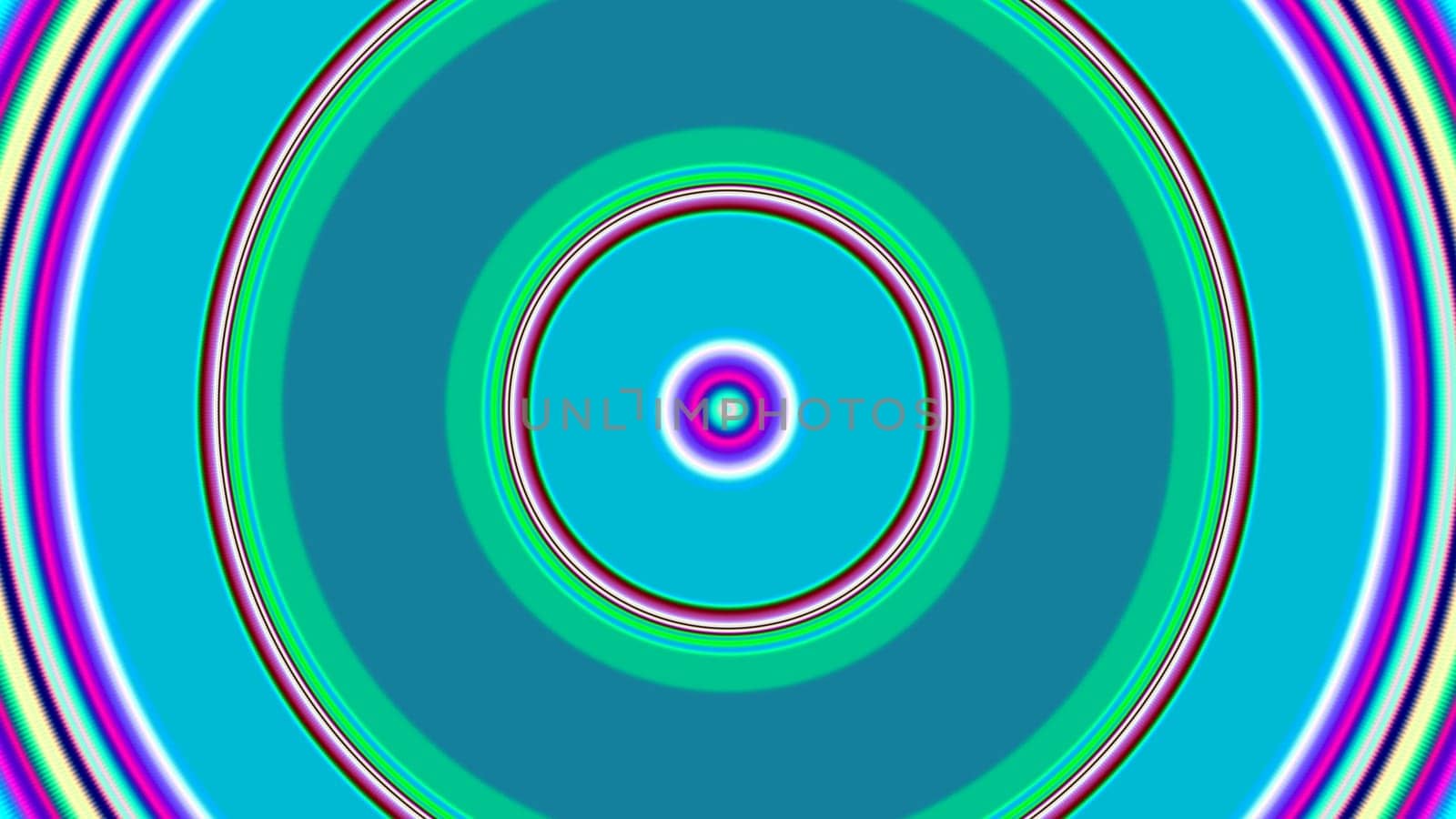 Circle kaleido abstract background. 2D layout illustration