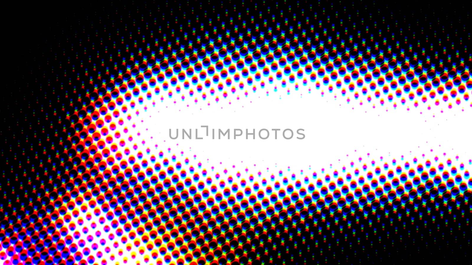 Halftone dot gradient background. 2D layout illustration