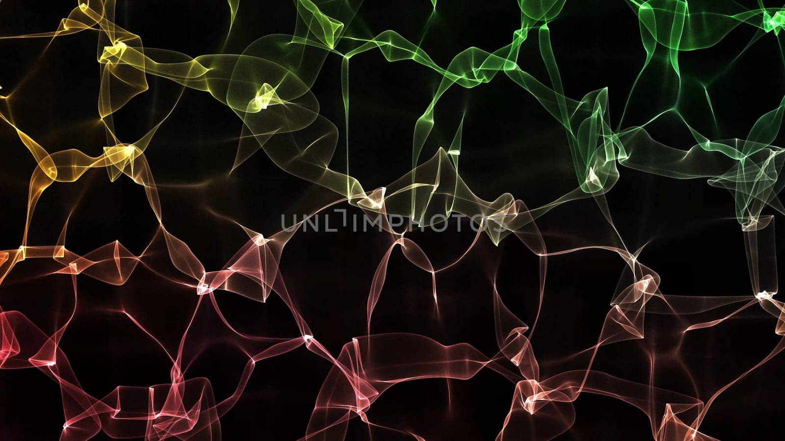 Soft gradient smoke animation background. 2D layout illustration