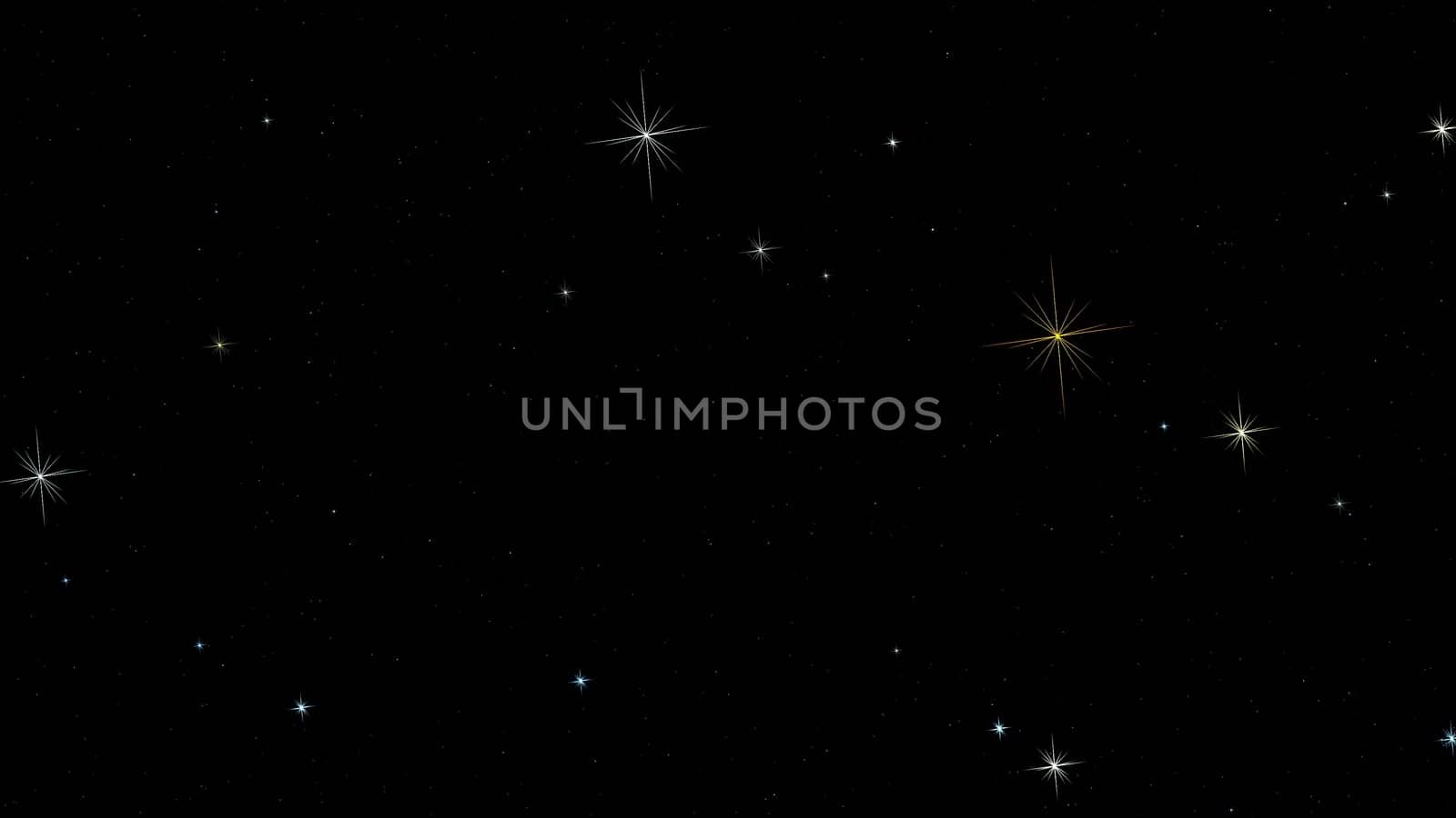 Yellow star glitter glow background. 2D layout illustration