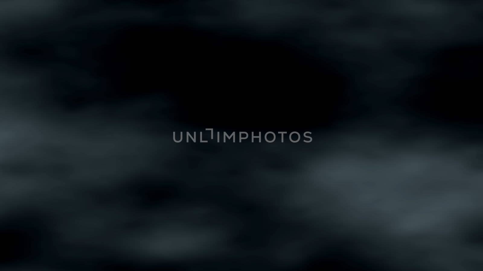 Grey smoke in dark background. 2D layout illustration