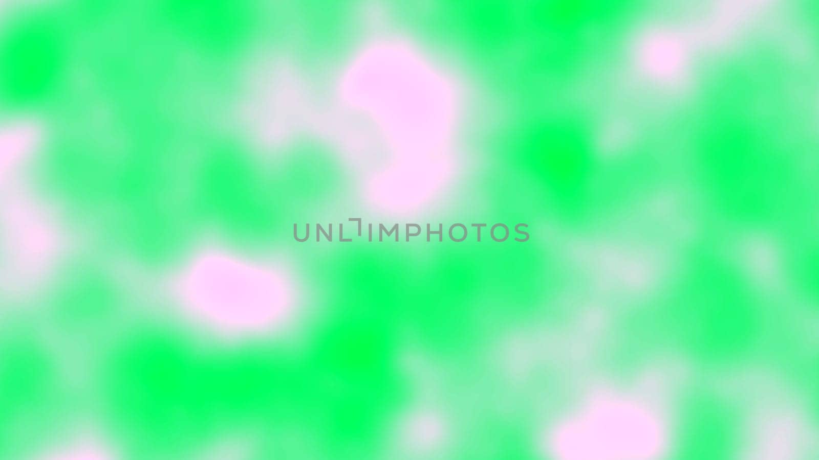 Soft green blur particle background. 2D layout illustration