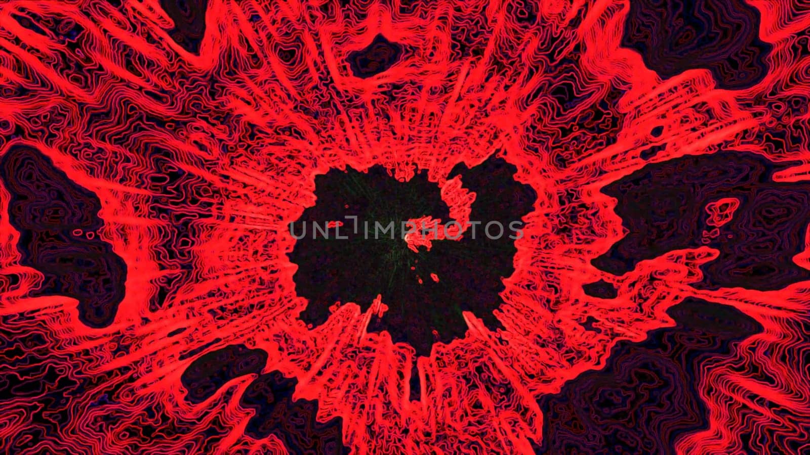 Red fractal noise abstract background. 2D layout illustration