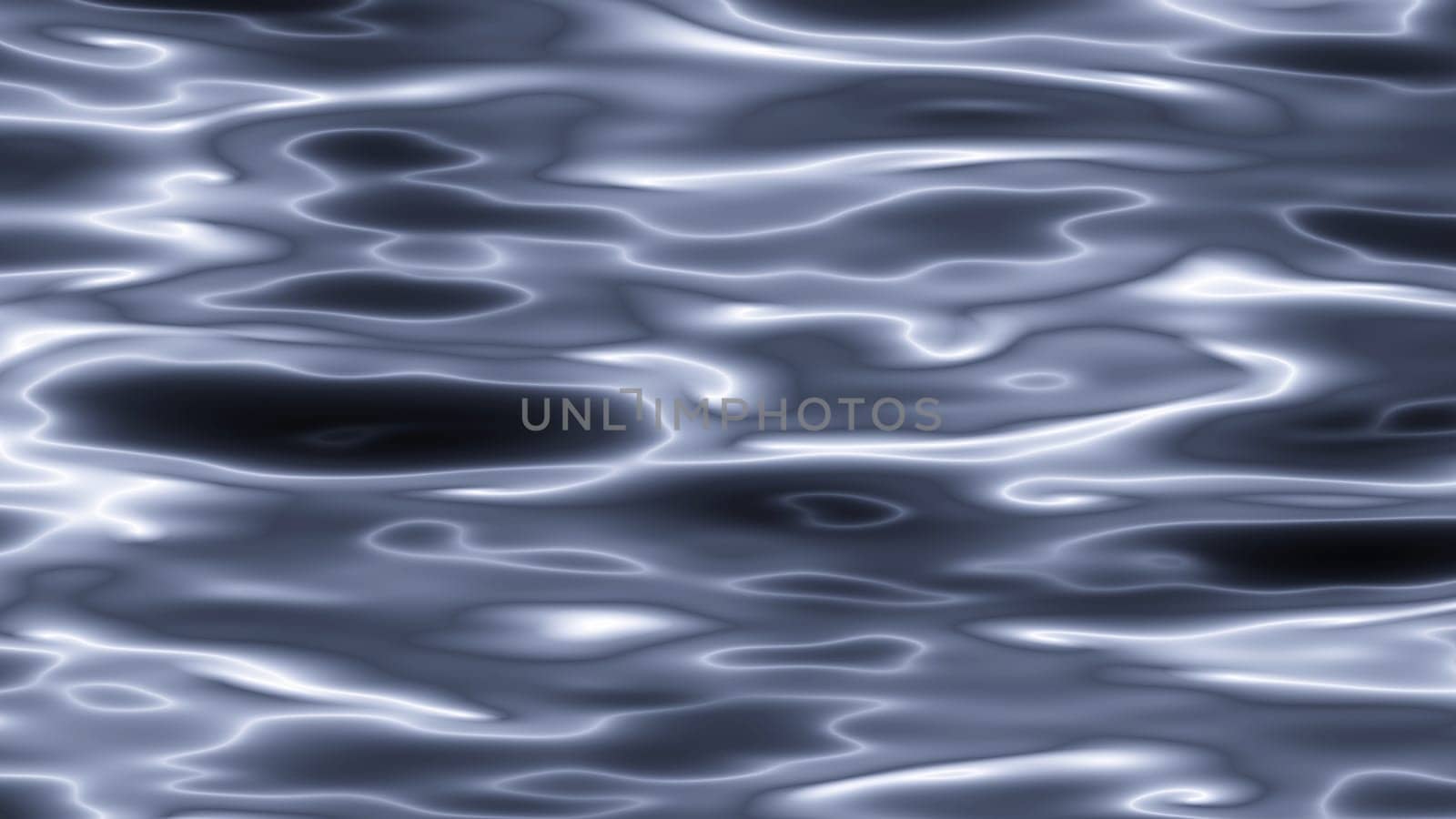 Grey wavy water gradient background. 2D layout illustration