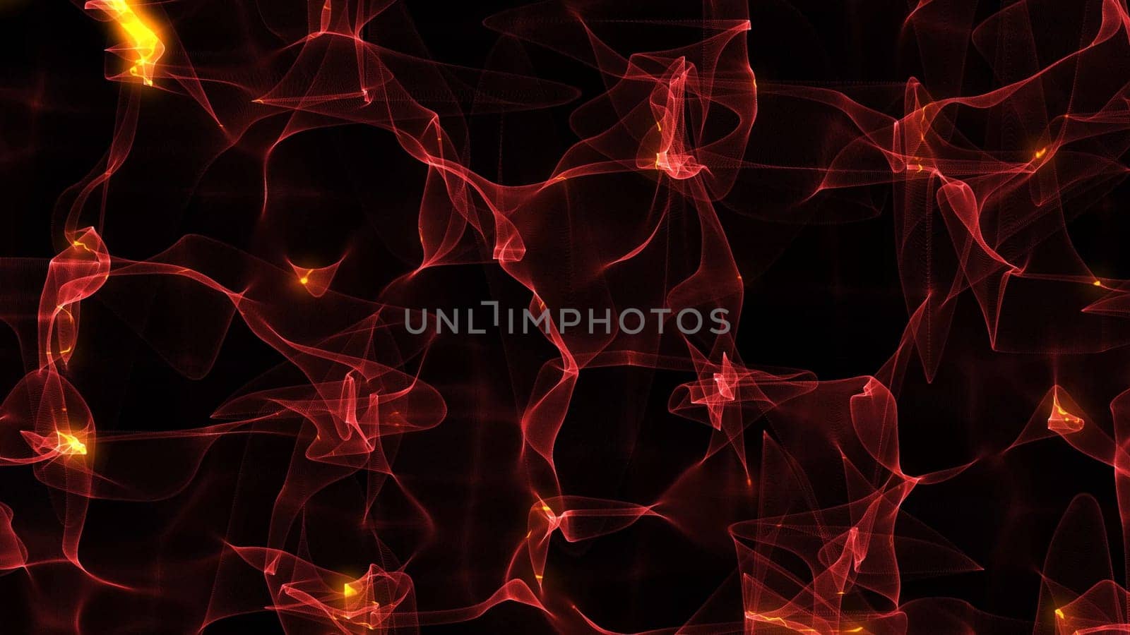 Red smoke fractal noise background. 2D layout illustration