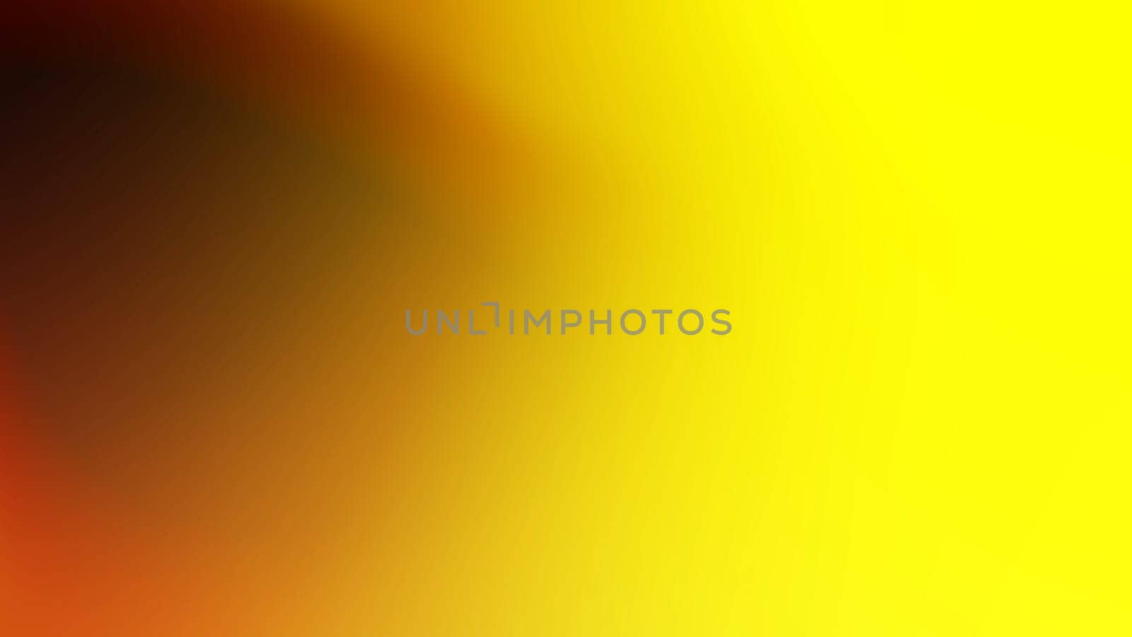 Yellow light leak abstract background. 2D layout illustration