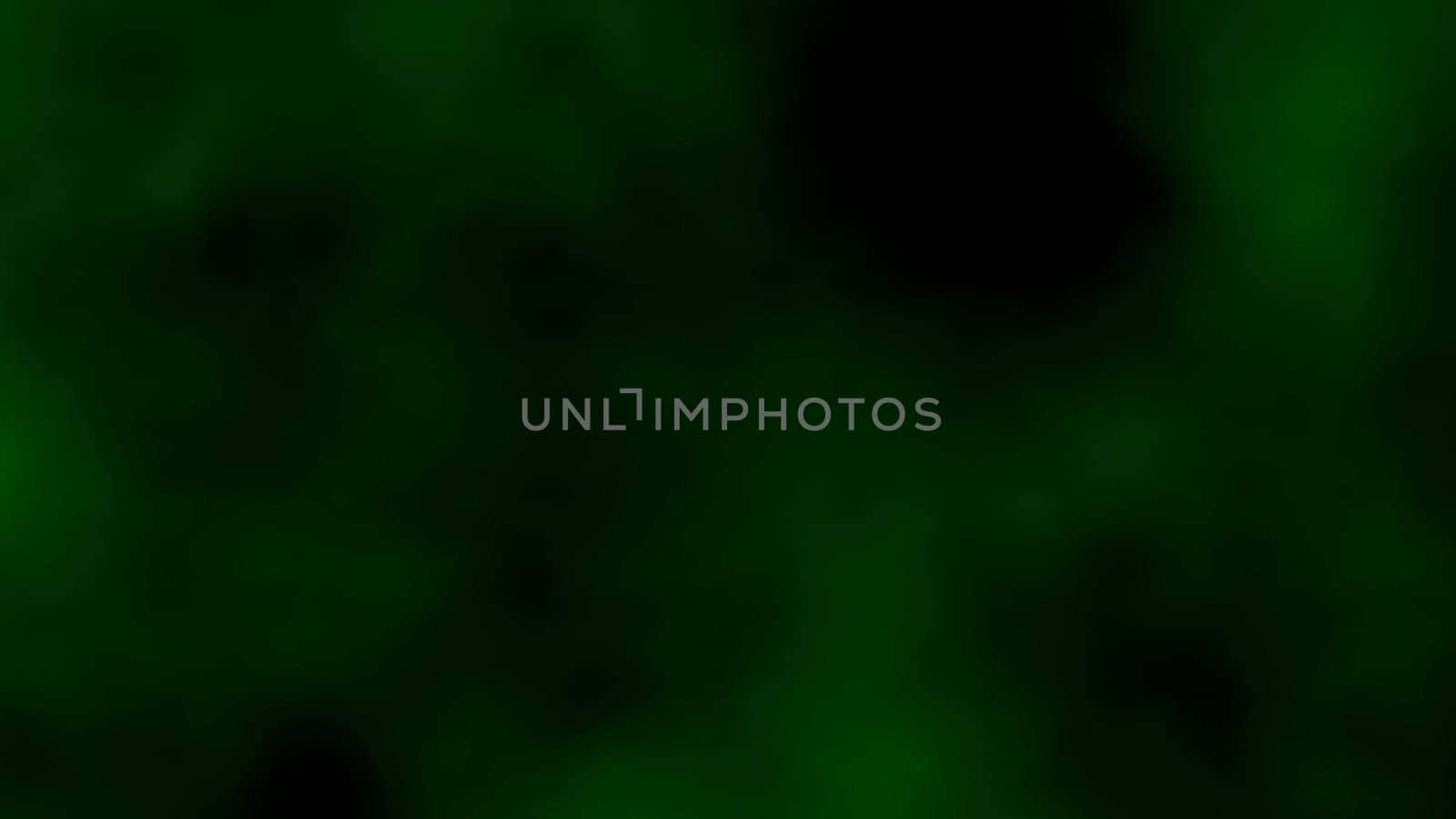 Dark green smoke background. 2D layout illustration