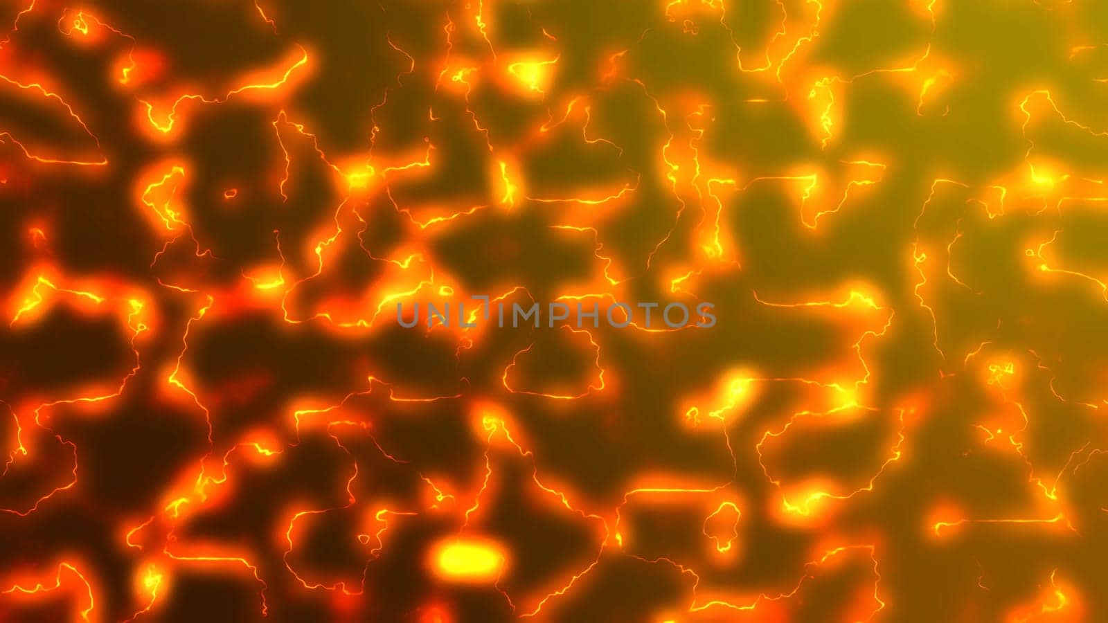 Orange color with electric background. 2D layout illustration