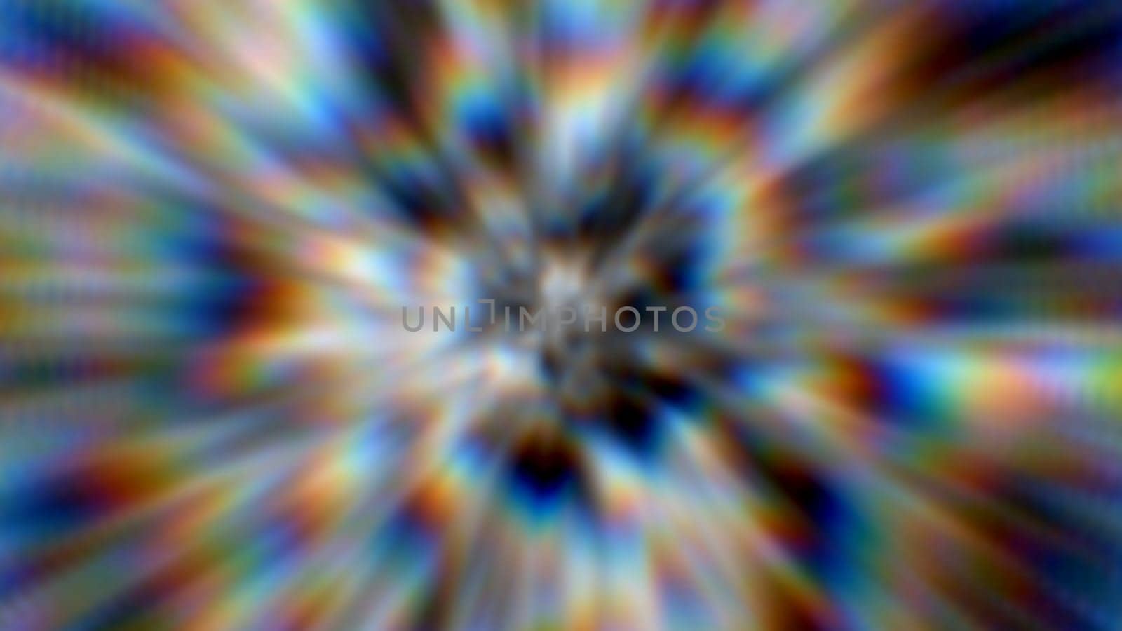 Soft spin prism chrome background. 2D layout illustration