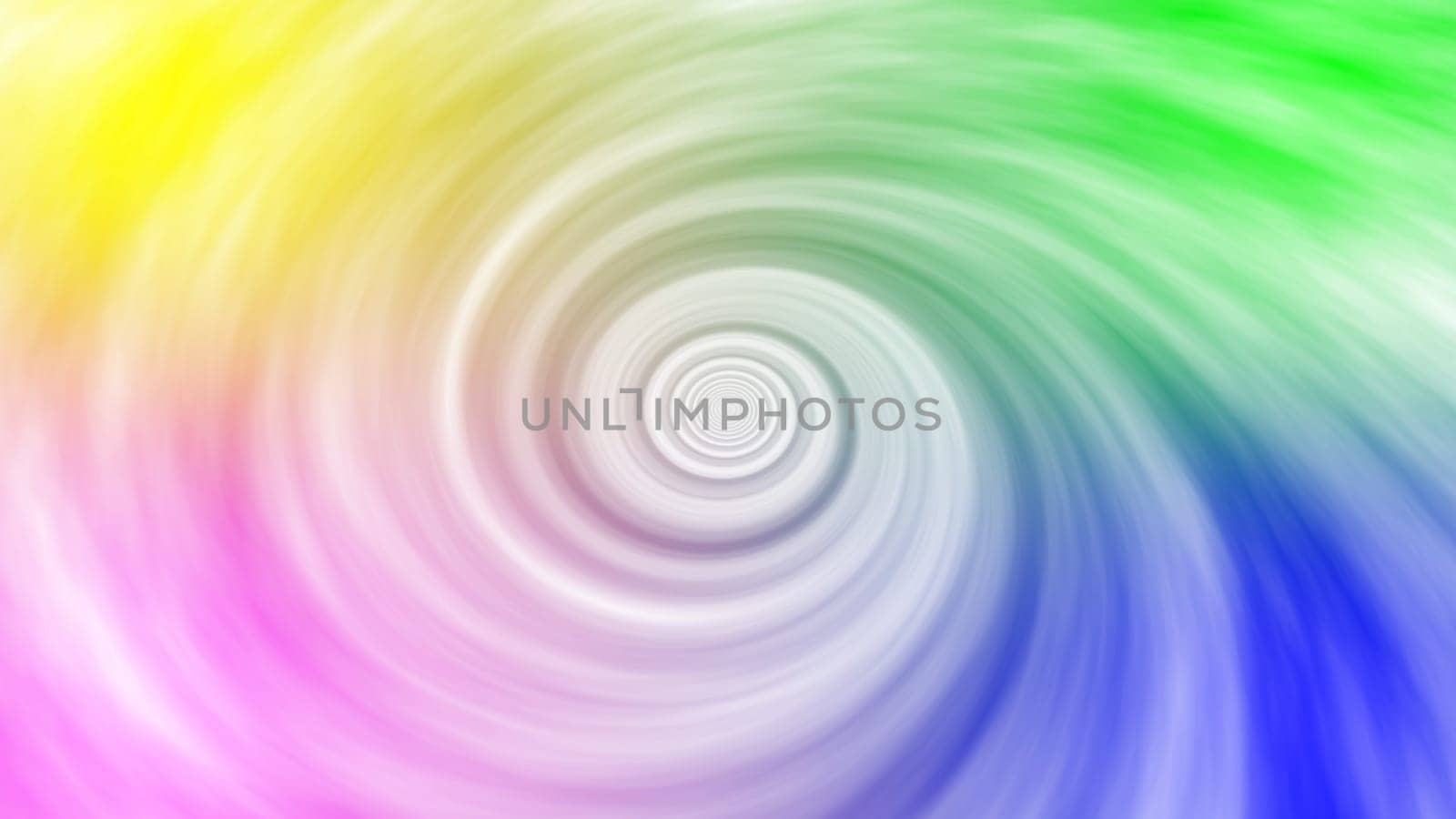 Colorful gradient spin background. 2D layout illustration