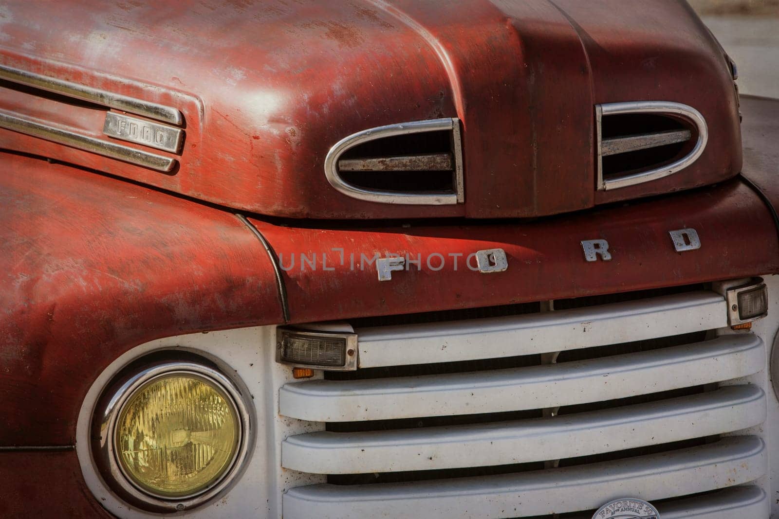 Old 1949 Ford Pickup Truck photographed in Enosburgh, Vermont.