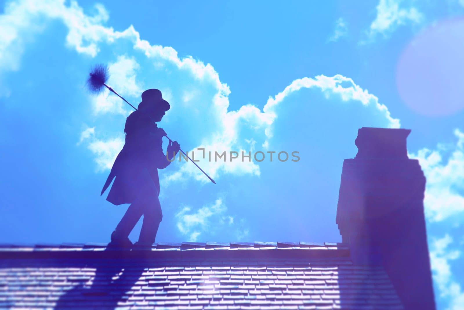 Chimney sweep in Stowe Vermont