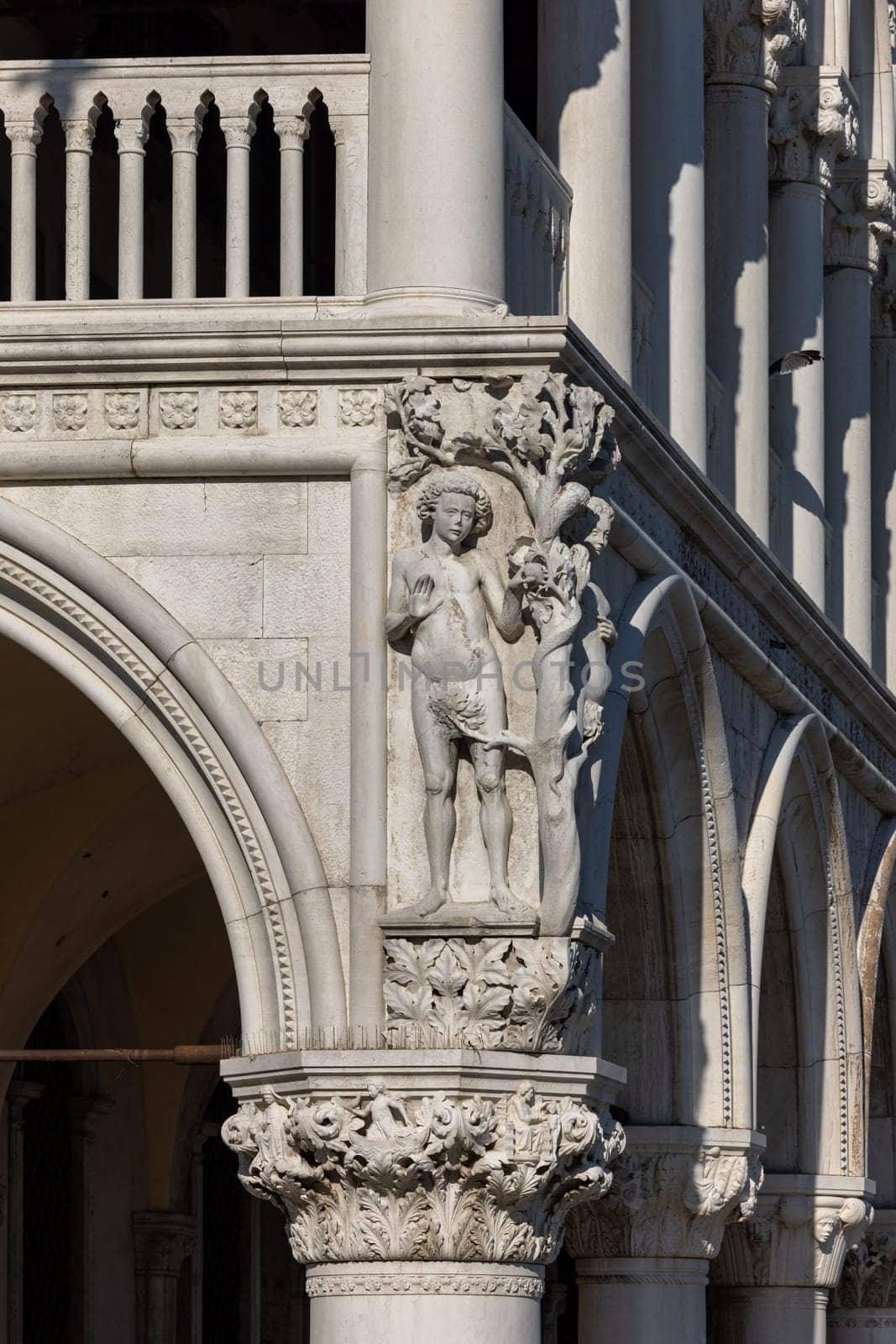Venice, Italy - Doge's Palace. A scene from Paradise