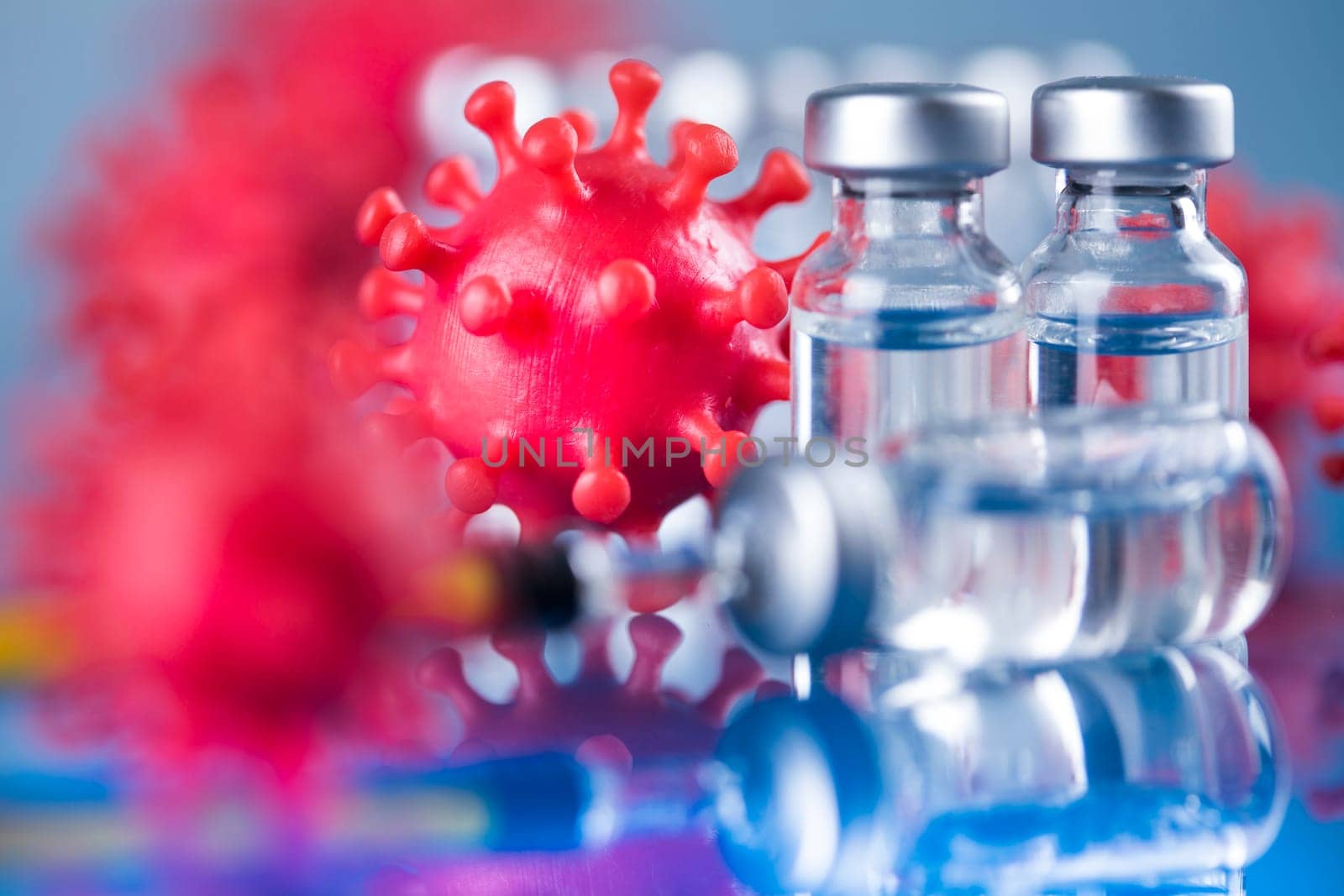 Coronavirus, vaccine, Healthcare cure concept
