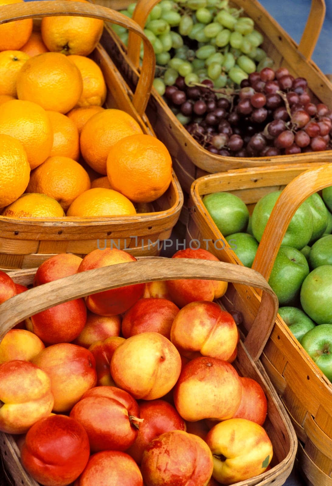 Fruit sold at a farmer's market in Vermont.