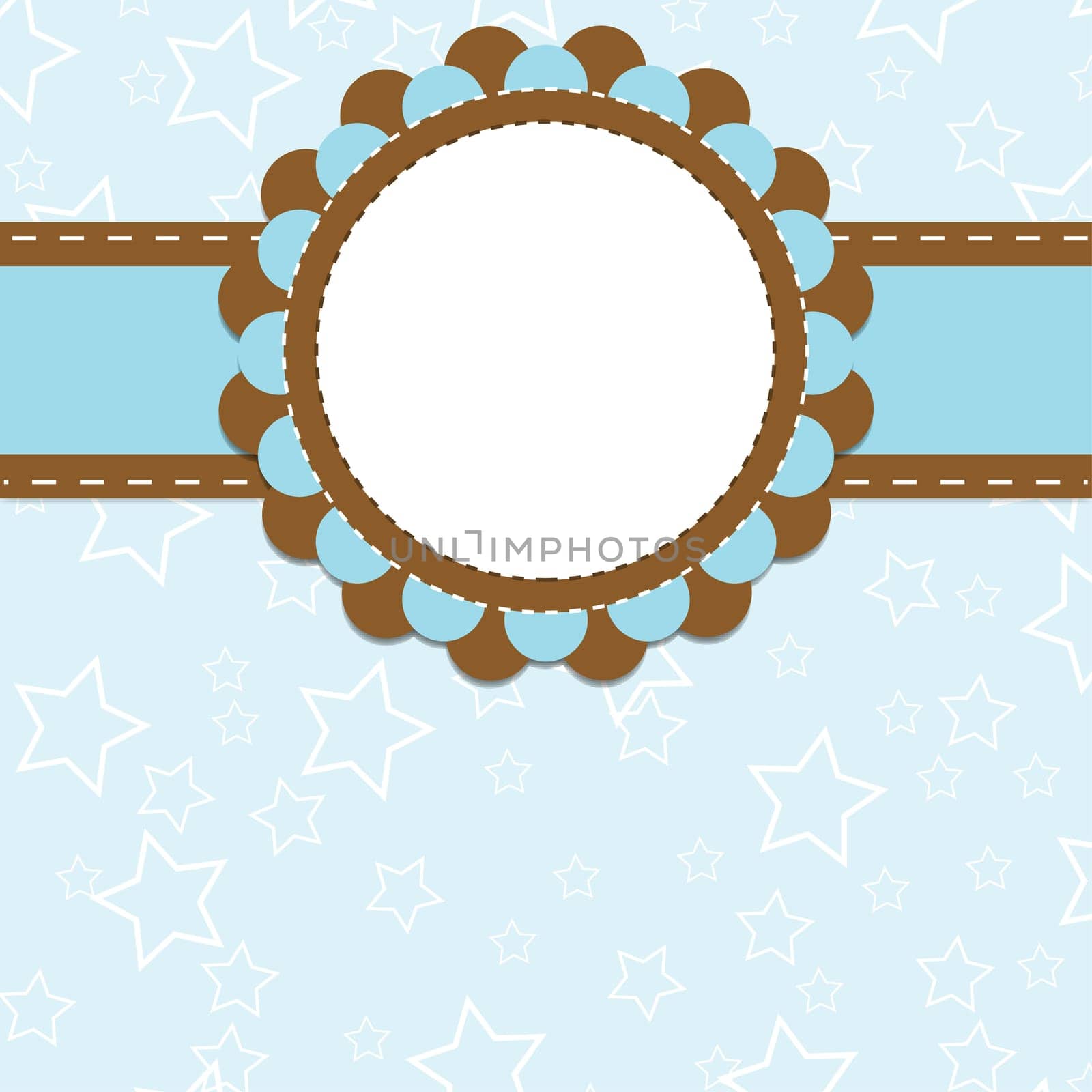 Template cards for the boy, vector illustration, eps10