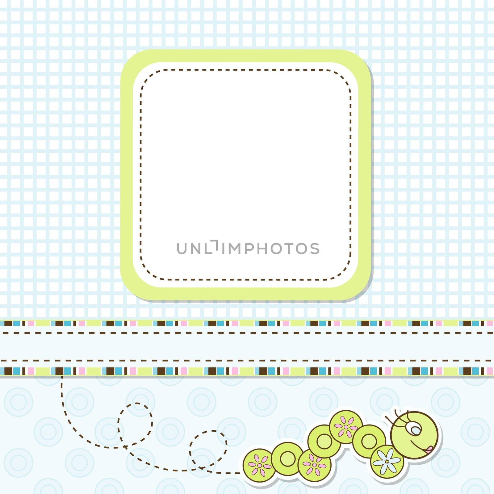 Template greeting card, vector illustration, eps10