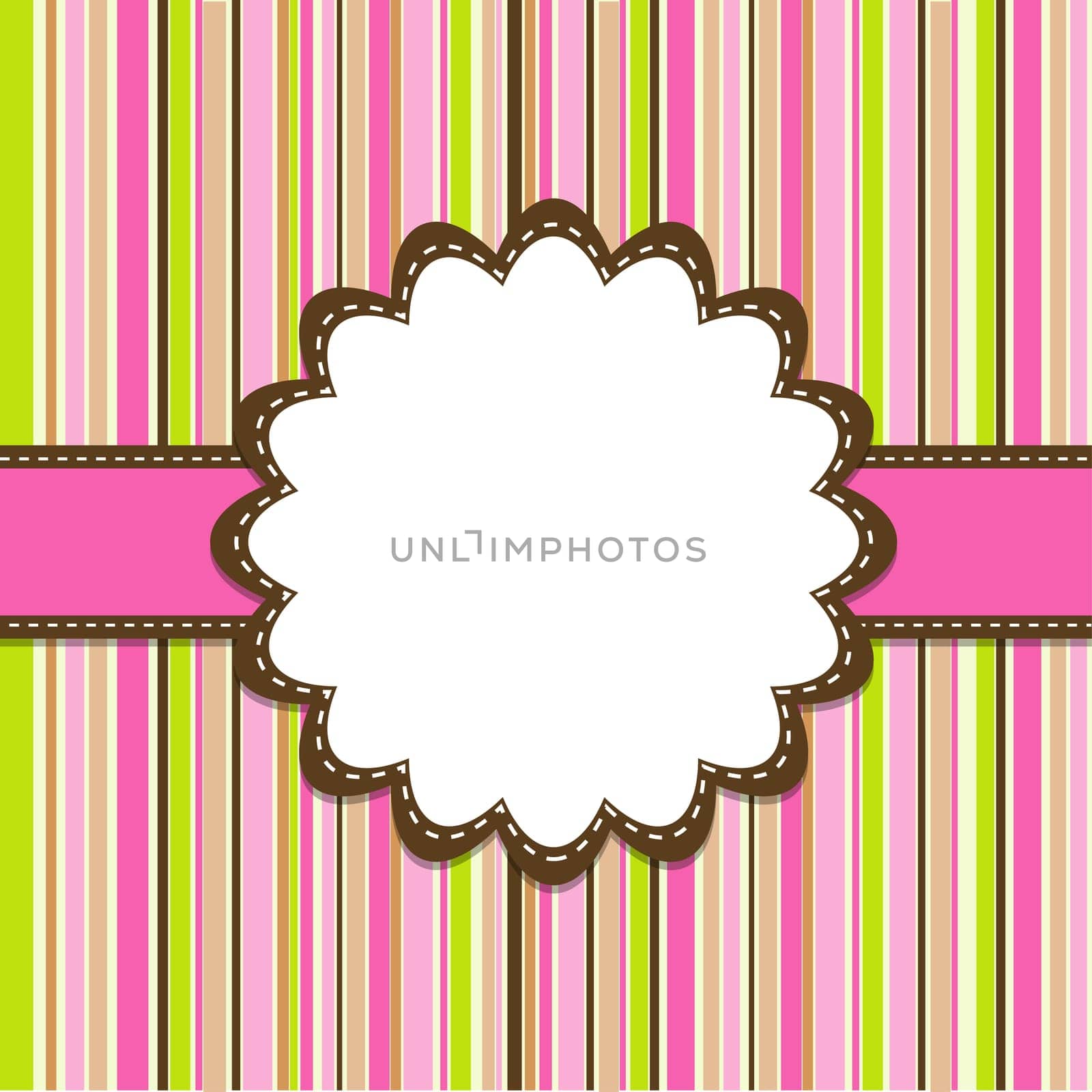Template greeting card, vector illustration, eps10