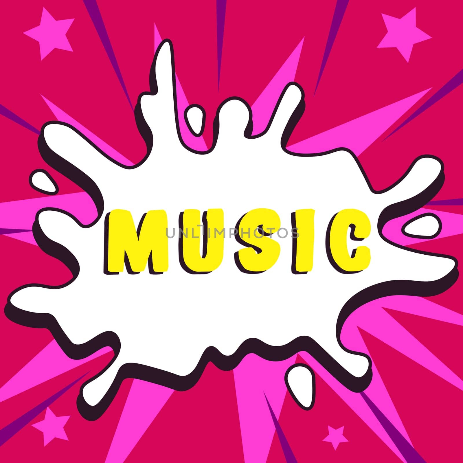 Conceptual display Music, Word Written on vocal or instrumental sounds in such way to produce beauty form