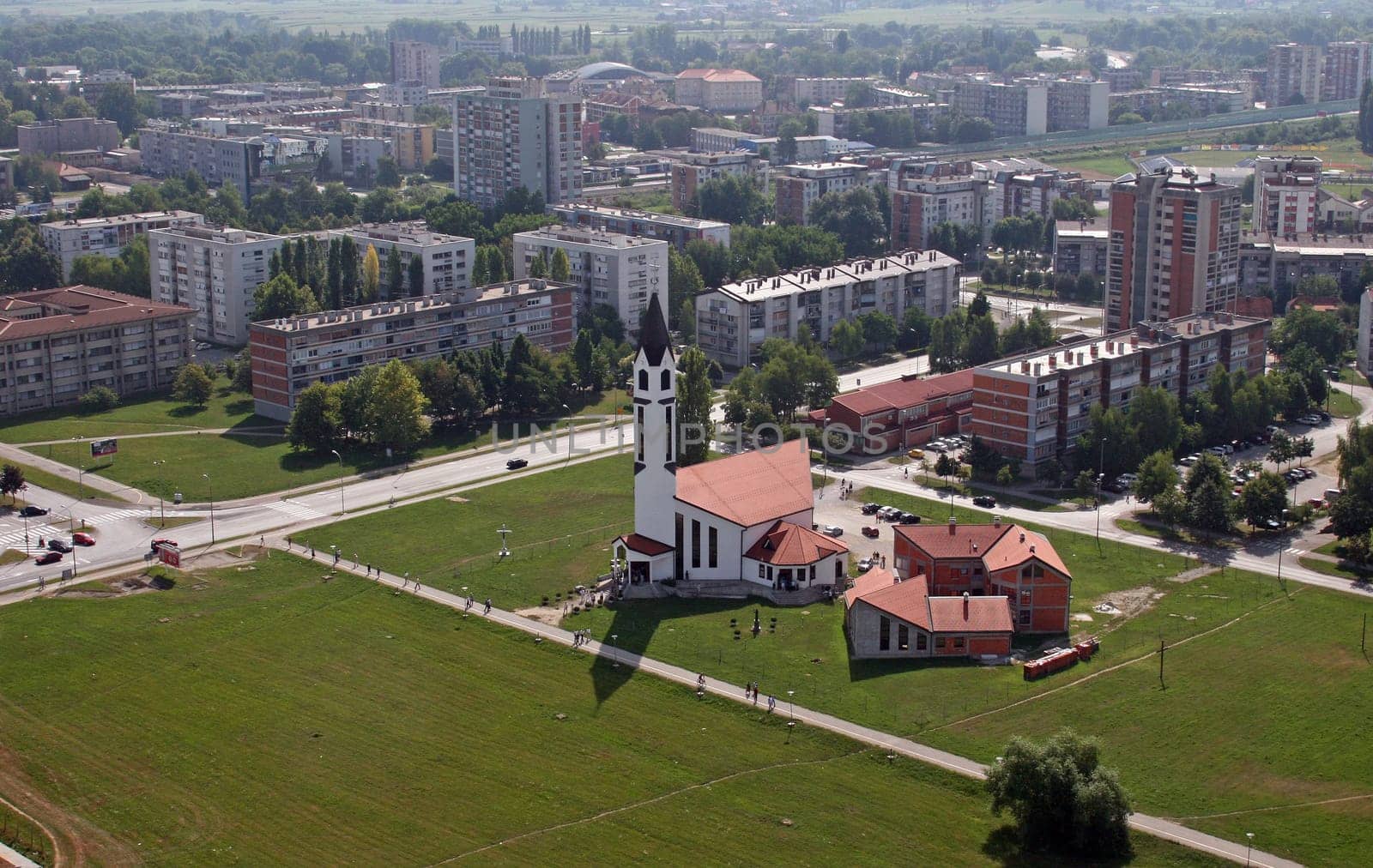 Parish Church of the Sacred Heart of Jesus in Karlovac, Croatia