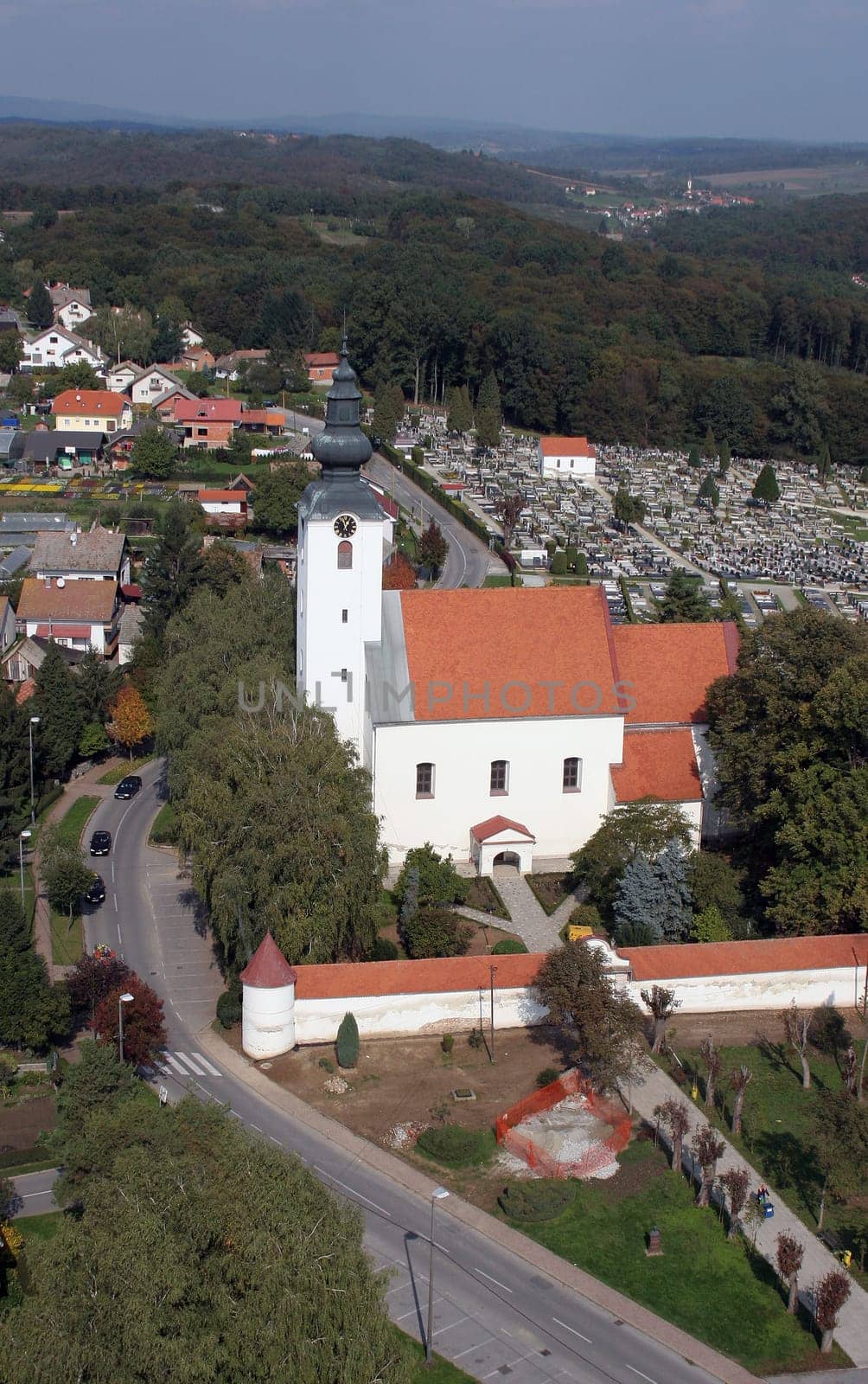 Parish Church of Our Lady of Snows in Kutina, Croatia