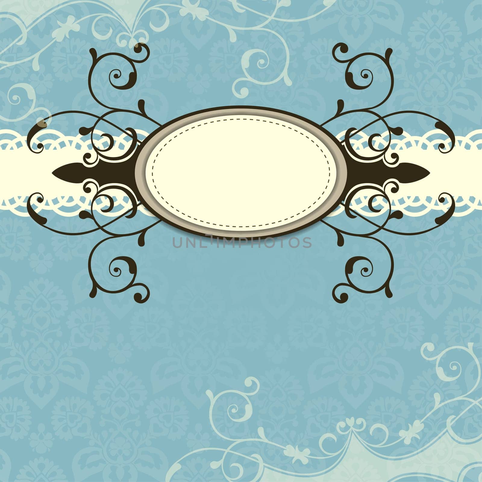 Template greeting card, vector illustration, eps10
