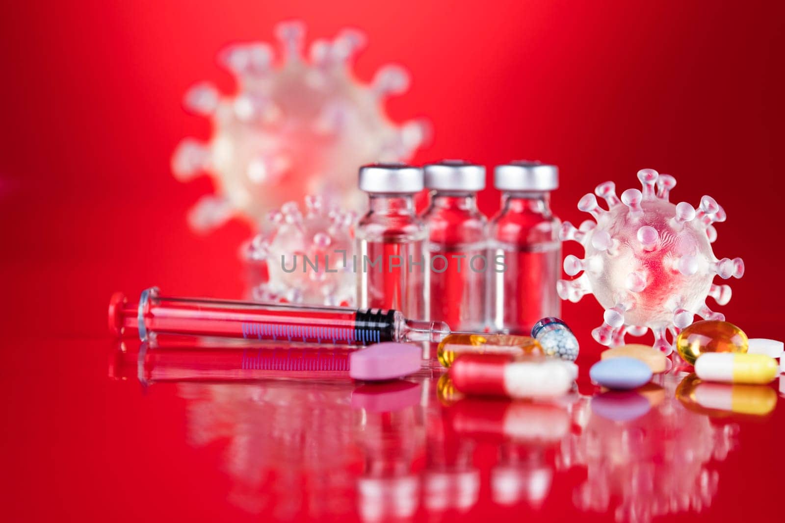 Virus Pandemic Background, medical health