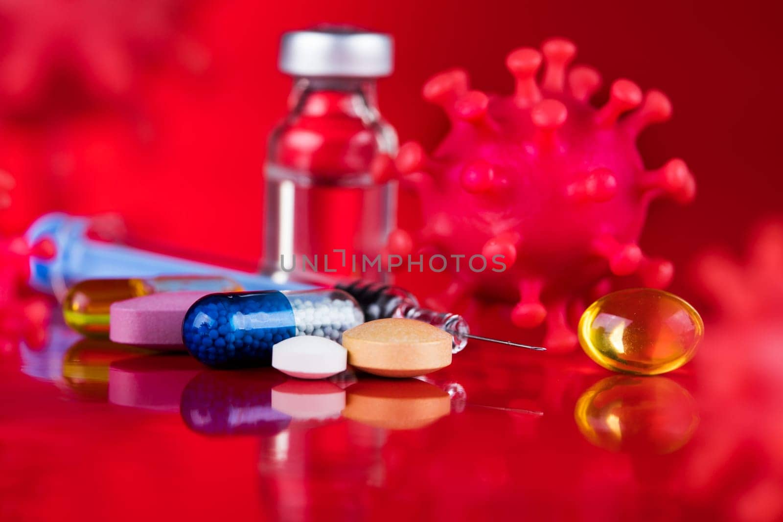 Virus Pandemic Background, medical health