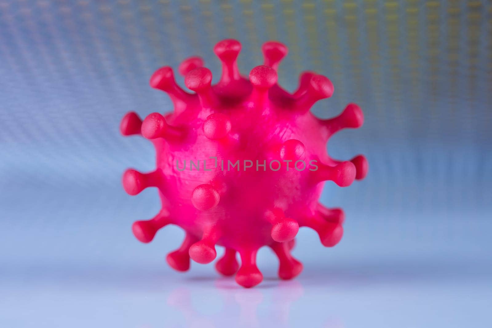 Virus cells, epidemic coronavirus background