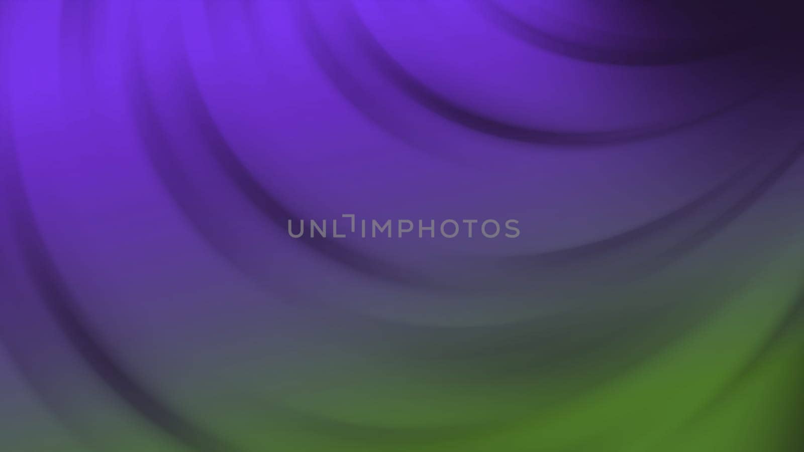 Purple and green gradient abstract computer rendered graphic animation