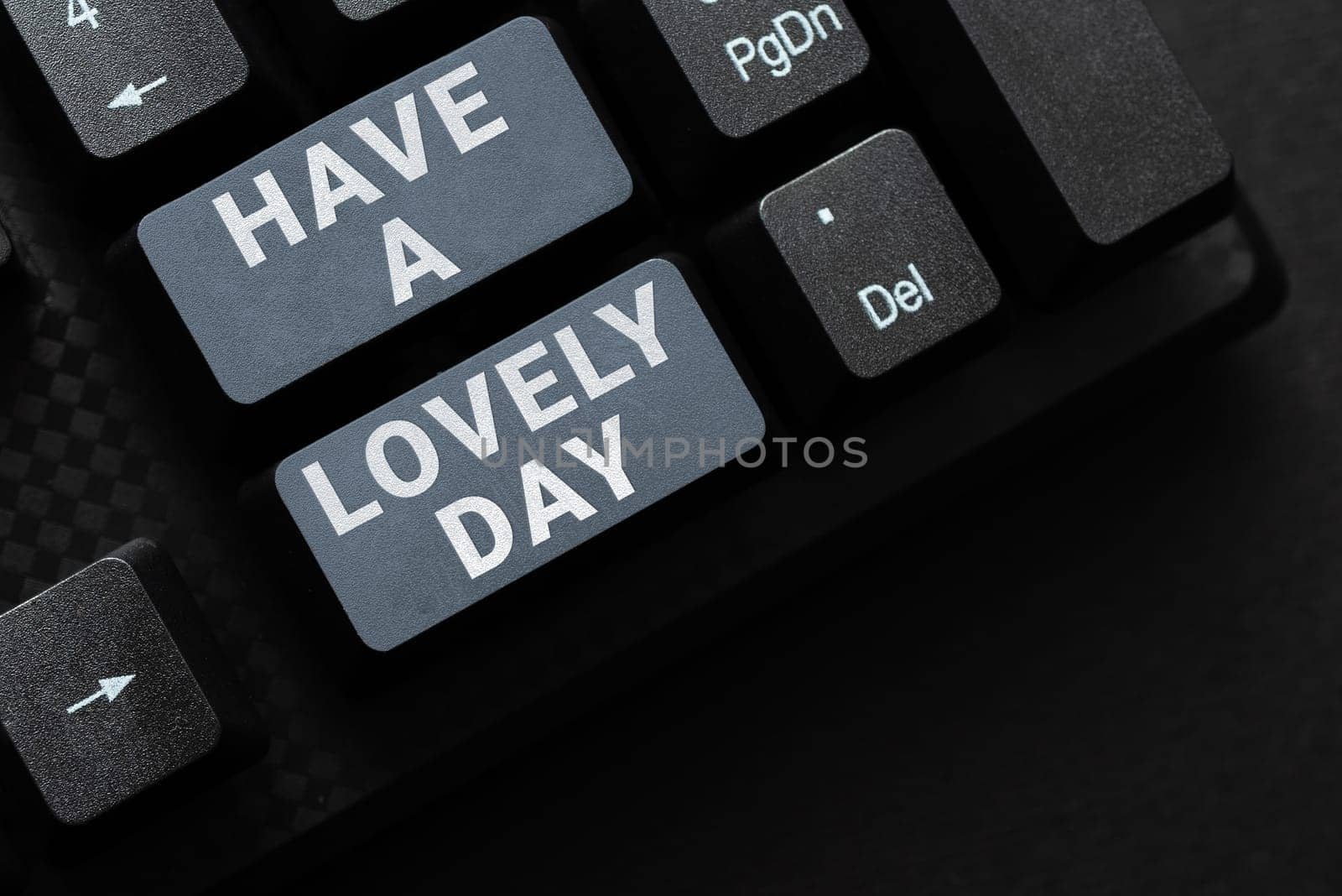 Text caption presenting Have A Lovely Day, Business showcase Nice gesture positive wishes Greeting Enjoy Be happy