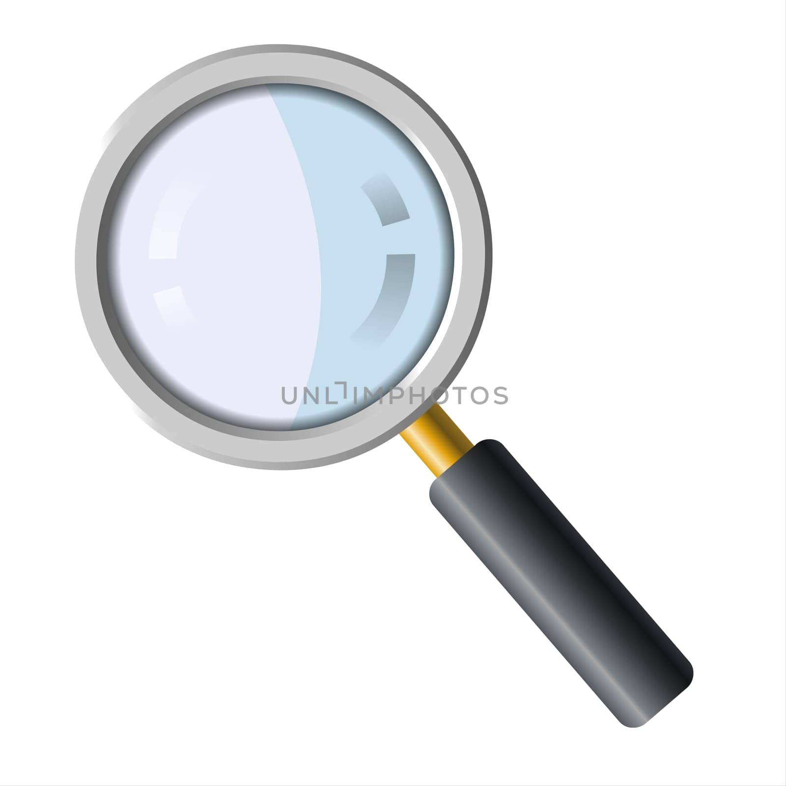 Magnifying Glass - Discovery, research, search, analysis concept