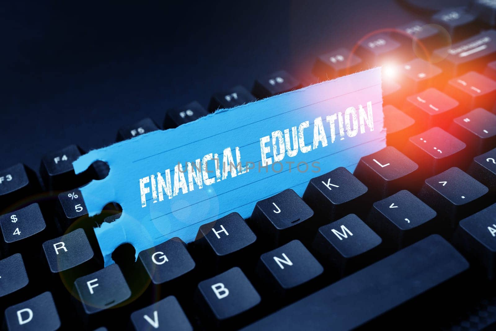 Sign displaying Financial Education, Internet Concept Understanding Monetary areas like Finance and Investing