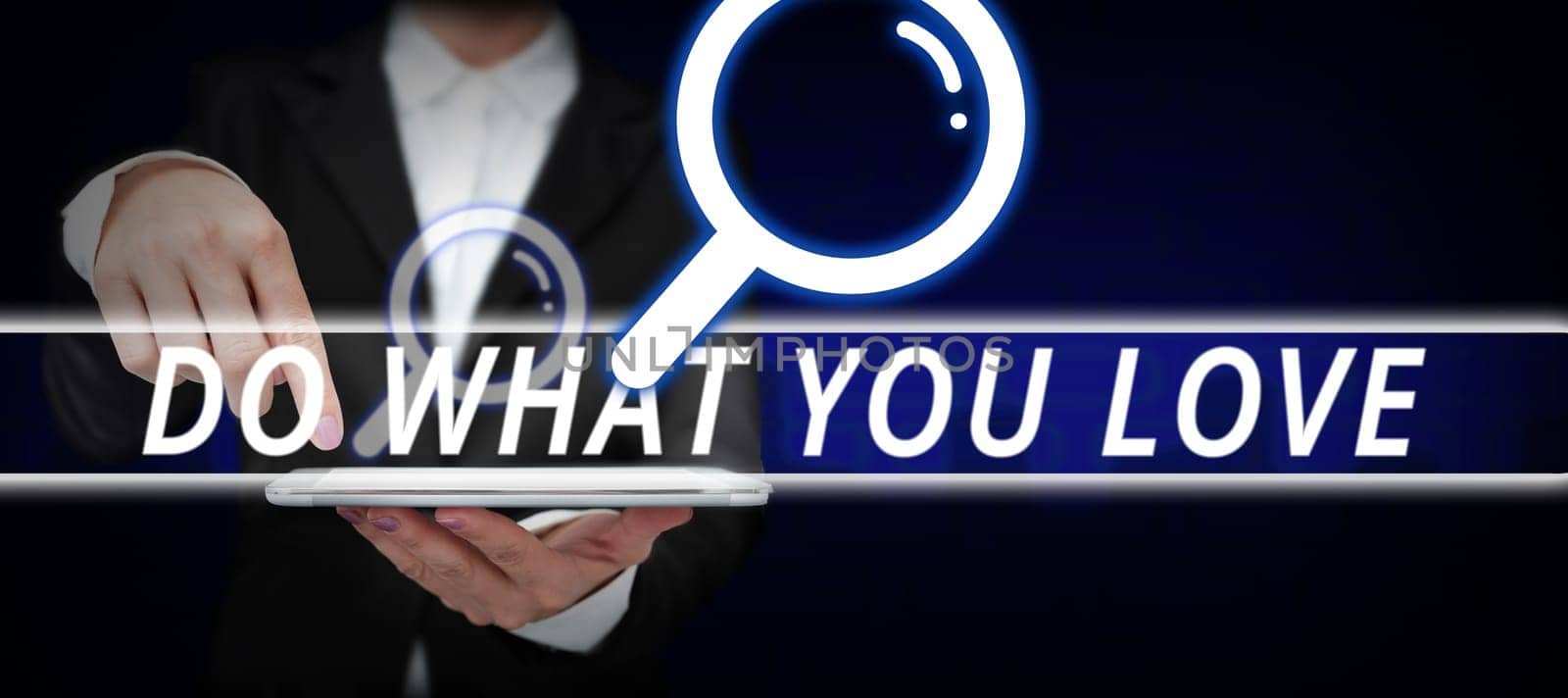 Text showing inspiration Do What You Love, Business showcase Make enjoyable things do activities with motivation