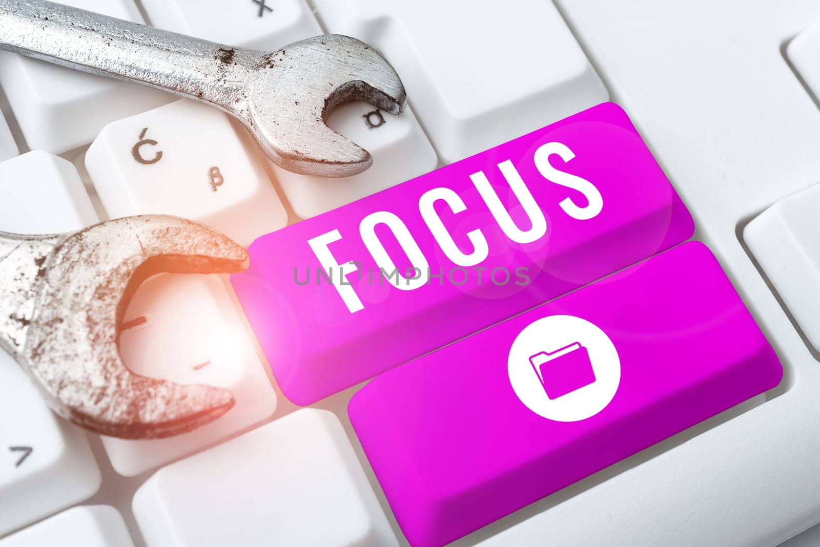 Inspiration showing sign Focus, Business concept state quality of having or producing clear visual definition
