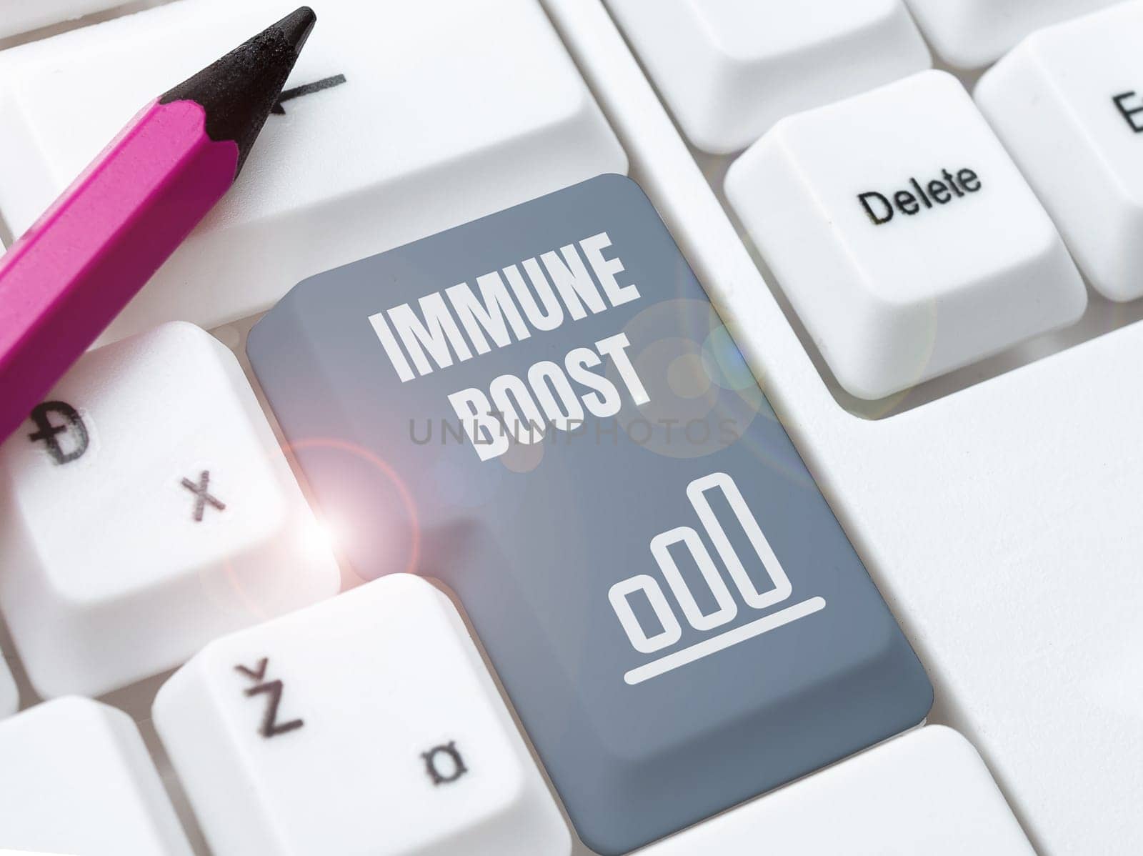 Inspiration showing sign Immune Boost, Internet Concept being able to resist a particular disease preventing development of pathogens