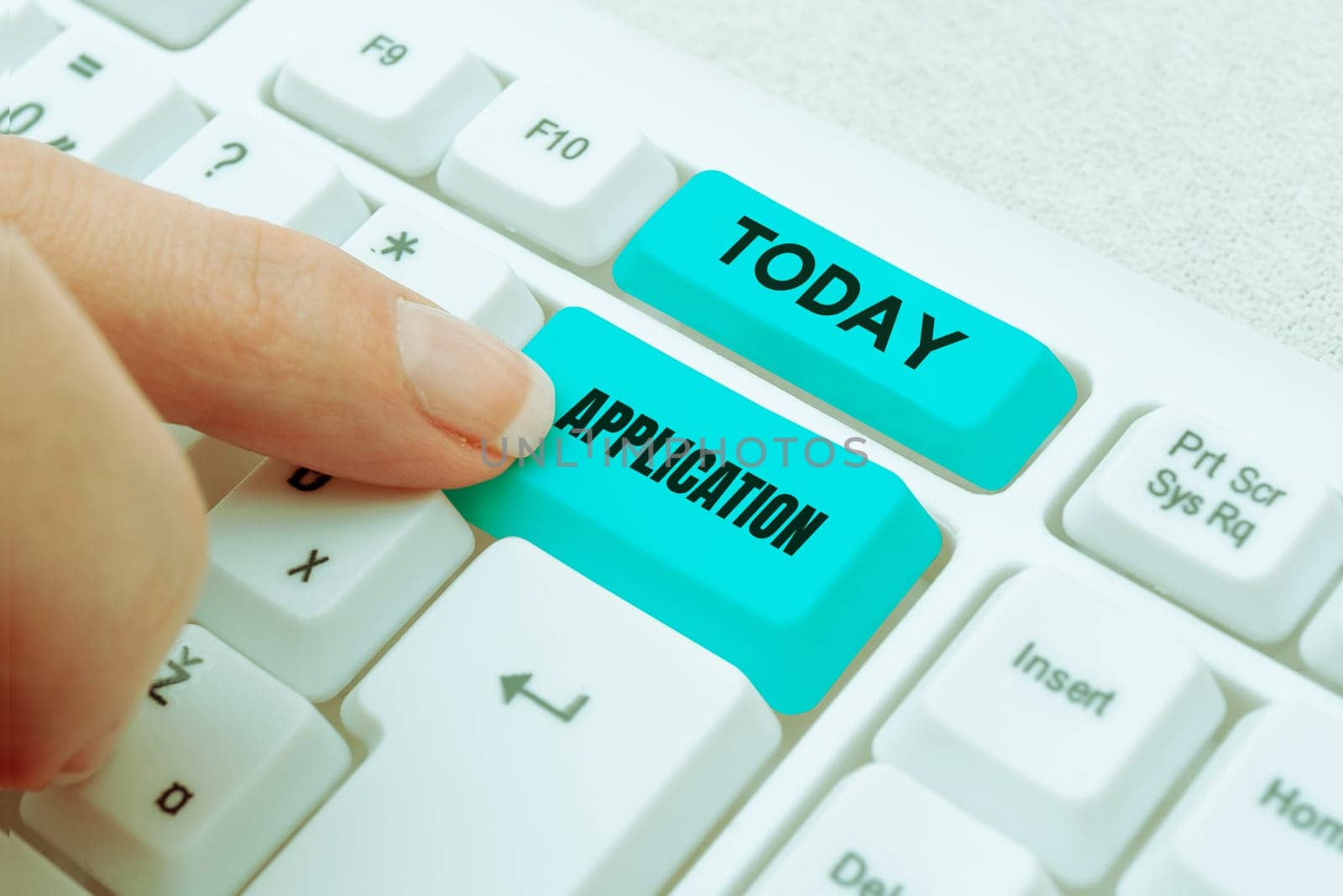 Text showing inspiration Application, Business showcase an order for something formal and usually written form