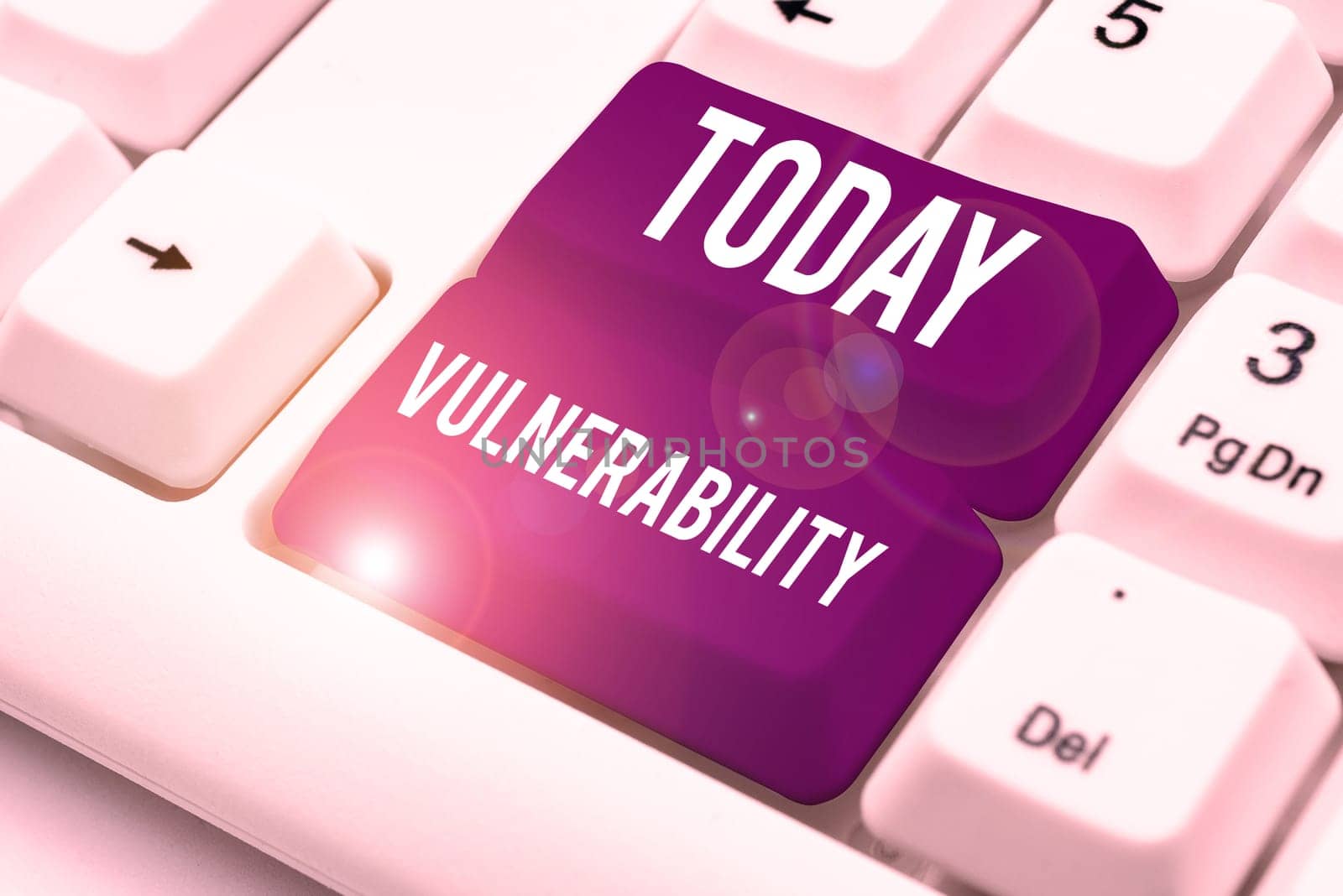 Handwriting text Vulnerability, Business showcase State of being exposed to the possibility of being attacked