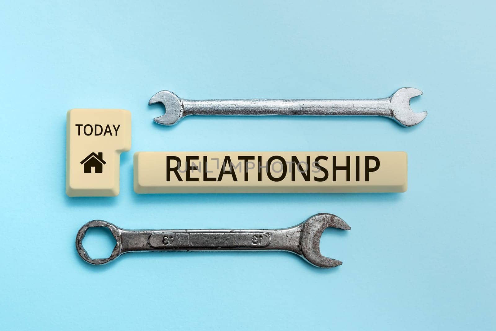 Writing displaying text Relationship, Word Written on Developing business growth success process and teamwork