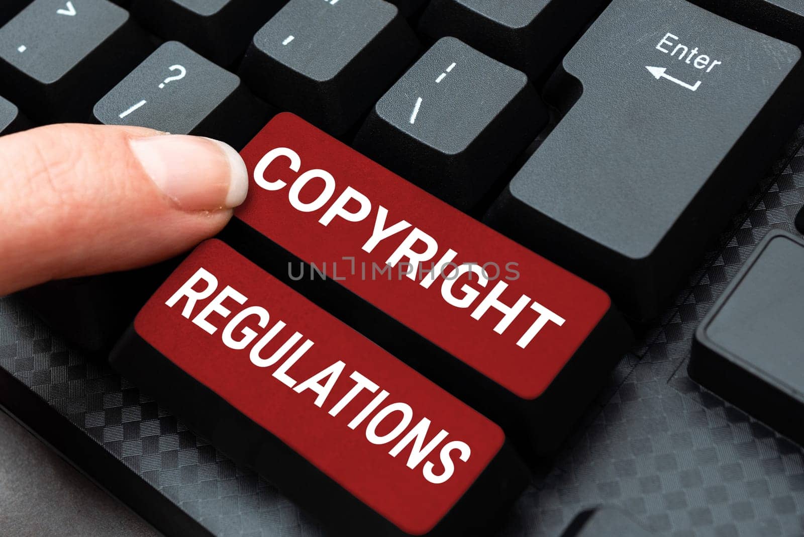 Conceptual display Copyright Regulations, Business showcase body of law that governs the original works of authorship