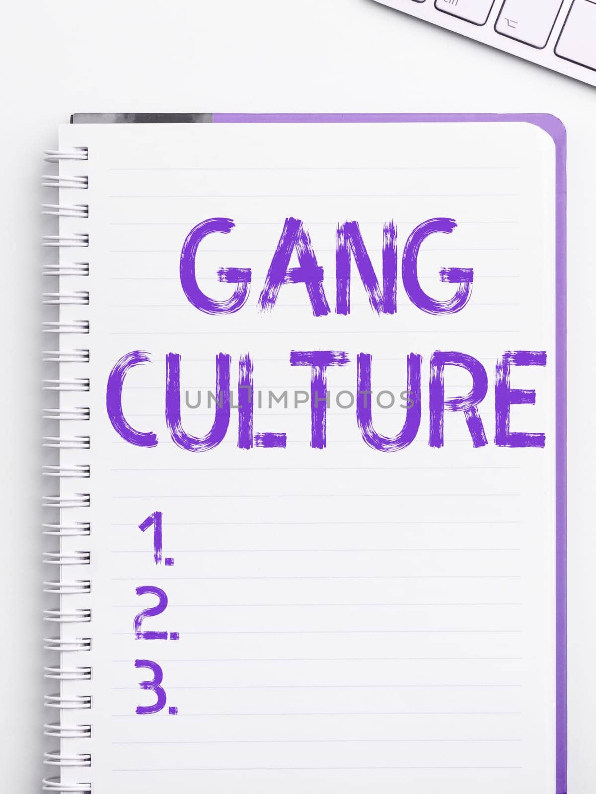 Text showing inspiration Gang Culture, Business idea particular organization of criminals or group of gangsters that follow ones habits